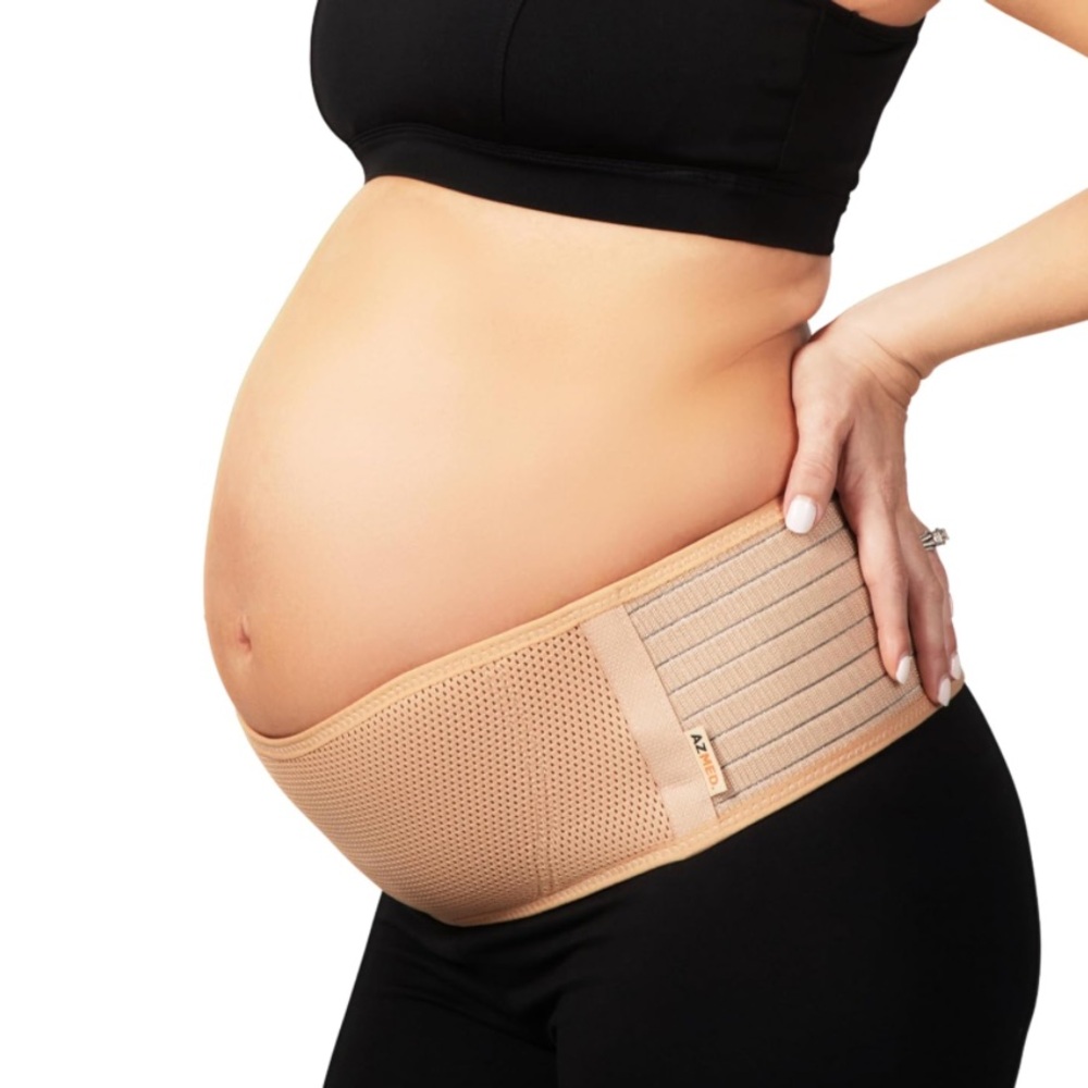 Maternity Support Belt for Back - Tan